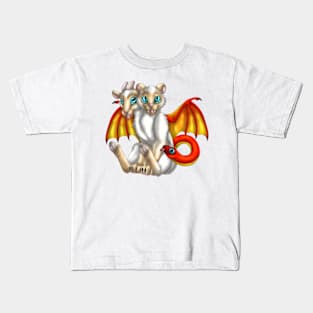 Chimera Cubs: Red Point Kids T-Shirt